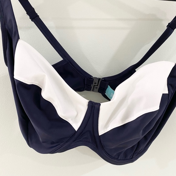 Panache Underwire Catarina Bikini Bathing Suit Top Size 32 - Picture 3 of 8